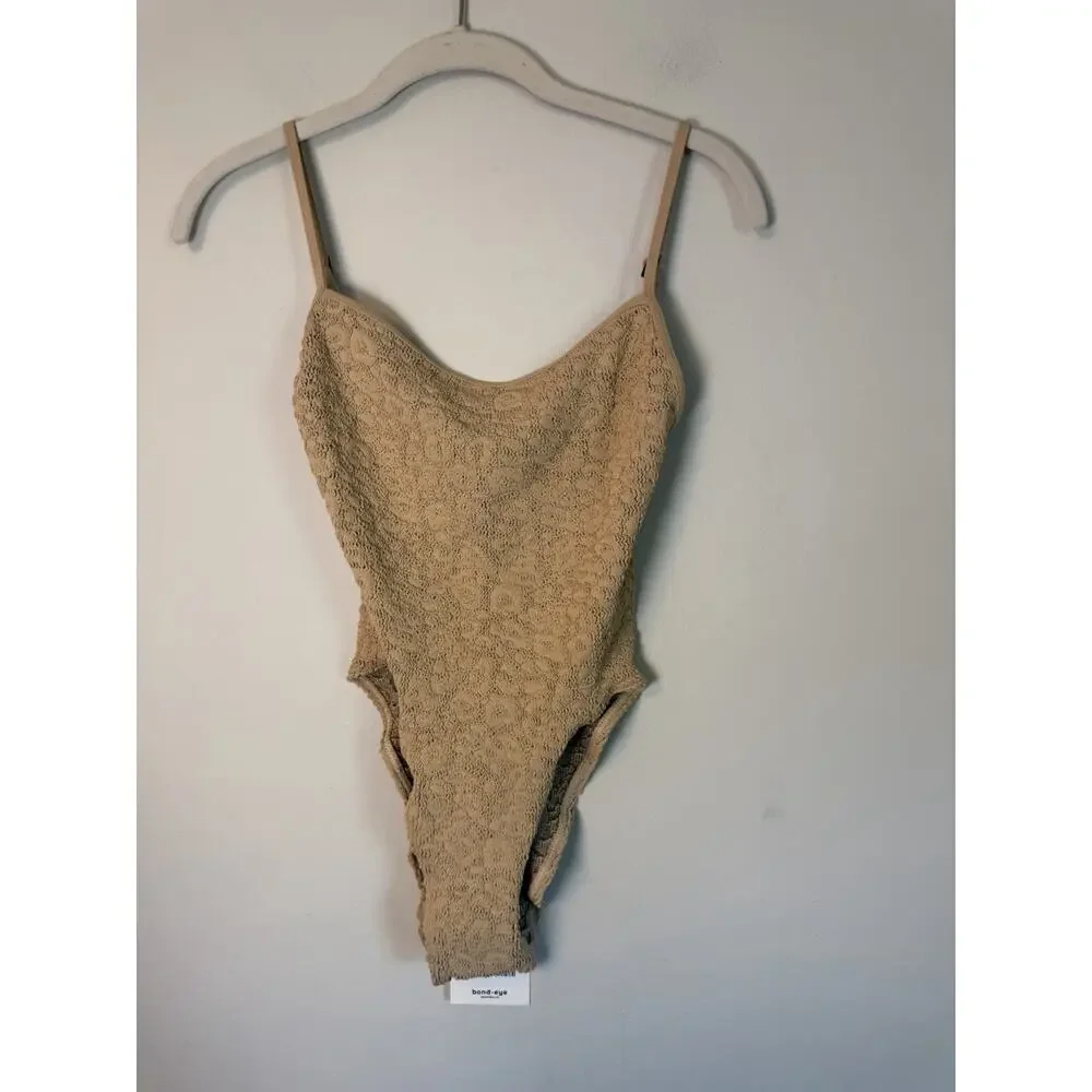 Bond-eye Low Palace One Piece Tan One Size Fits Most NEW $180